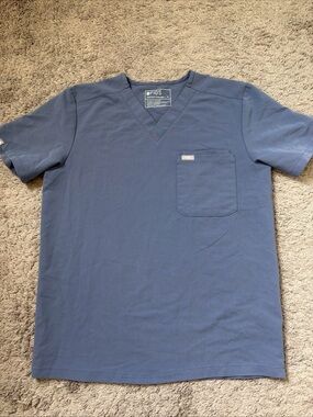 Figs Catarina One-Pocket Scrub Top Medium Lavender Dew Modern Medical PO#3323